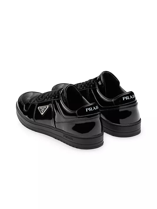 Prada  Downtown Patent Leather Sneakers