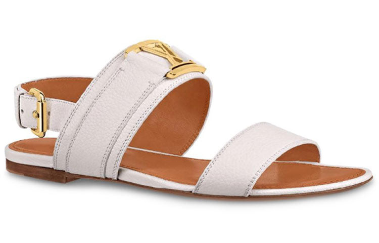 (WMNS) LOUIS VUITTON Horizon Flat sandals 'White' 1A64WE #