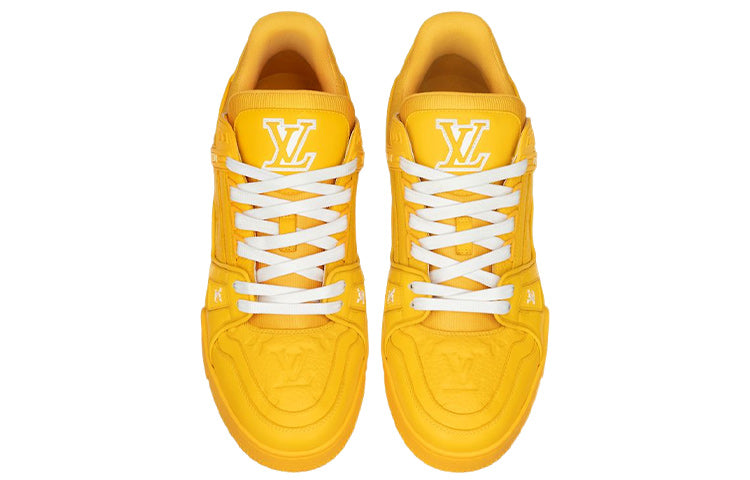 LOUIS VUITTON Trainers 'Yellow Monogram' 1AARG0 #.