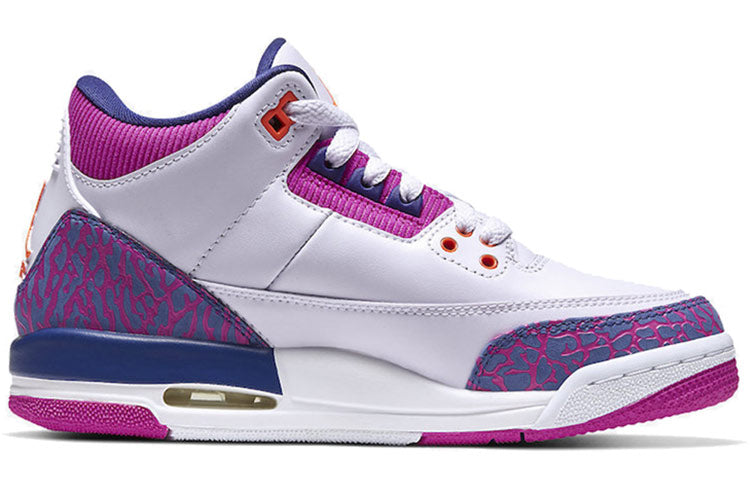 (GS) Air Jordan 3 Retro 'Barely Grape' 441140-500 #