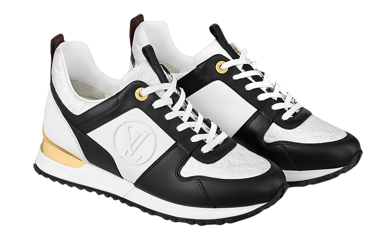 (WMNS) LOUIS VUITTON Run Away Sneakers 'Black Gold' 1ABP7I #