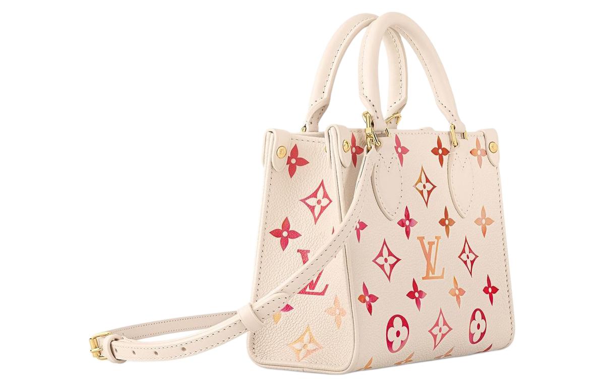 (WMNS) LOUIS VUITTON OnTheGo BB Monogram Empreinte Handbag 'Sunrise Aquarelle' M47115 #