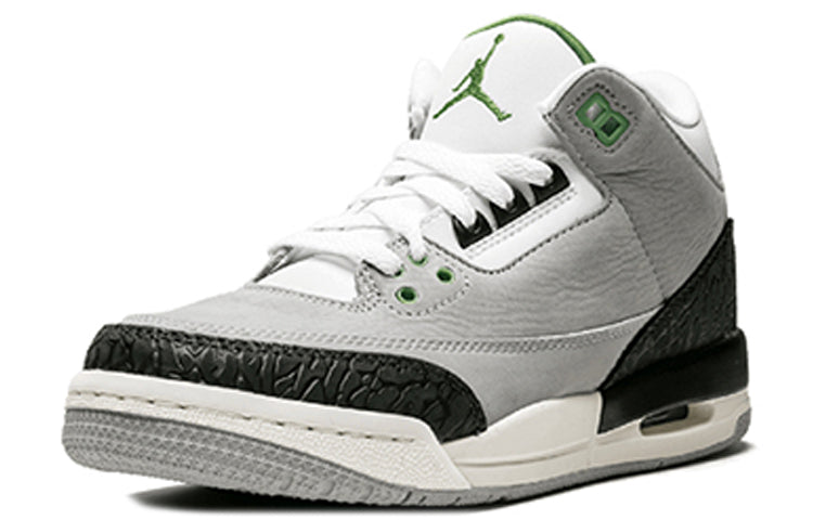 (GS) Air Jordan 3 Retro 'Chlorophyll' 398614-006 #