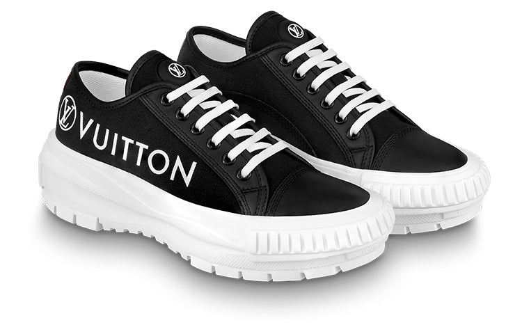 (WMNS) LOUIS VUITTON Squad Sneakers 'Black' 1A9419 #