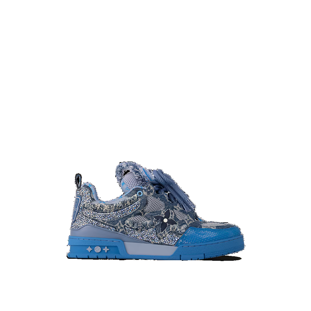 LOUIS VUITTON LV Skate Sneakers 'Blue' 1ABMH9 #