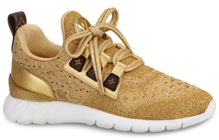 (WMNS) LOUIS VUITTON LV Aftergame Sports Shoes Gold 1A577T #