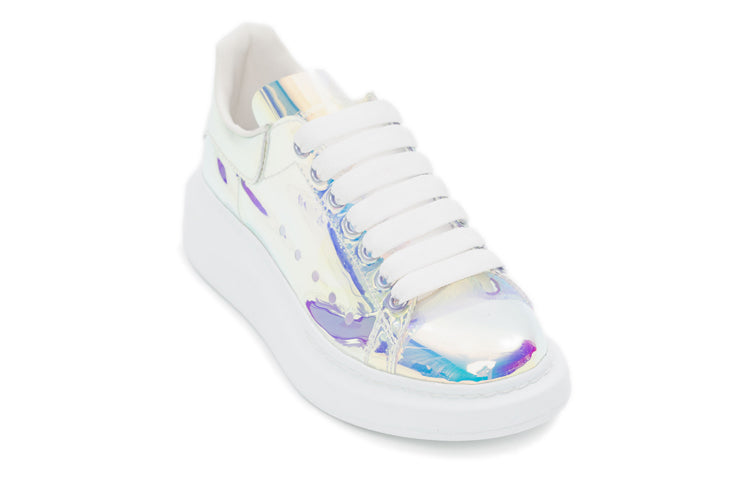 (WMNS) Alexander McQueen Oversized Sneaker 'White Multicolour' 558944W4LF28446 #