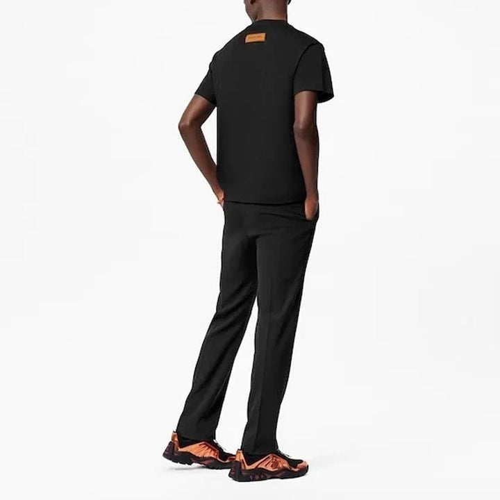 LOUIS VUITTON FW21 Logo Plain Cotton Short Sleeves Unisex Green 1A96WP