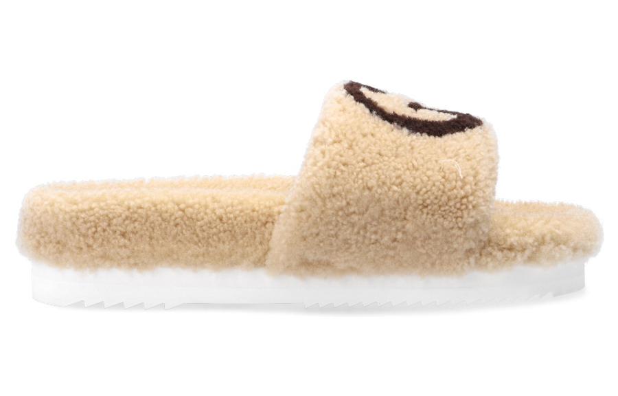 (WMNS) Gucci Slide 'Interlocking G Merino Wool - Light Brown' 646225-D0L00-9547 #