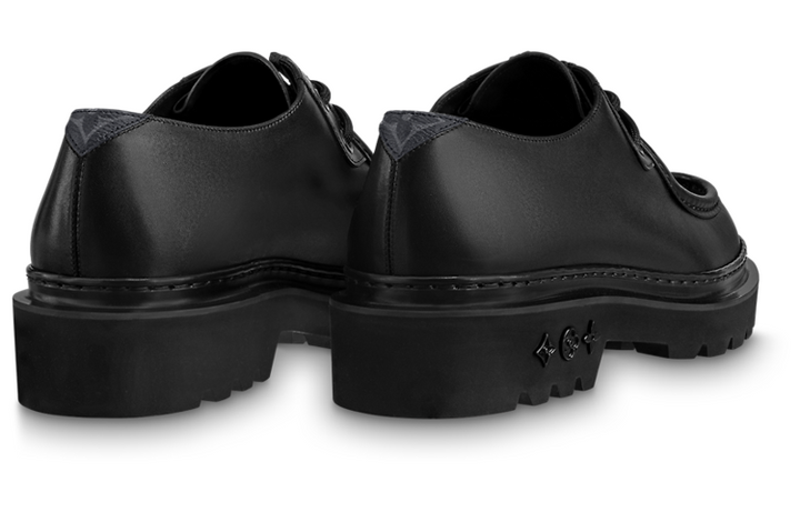 LOUIS VUITTON Major Loafers 'Black with Top Monogram' 1AANSF #
