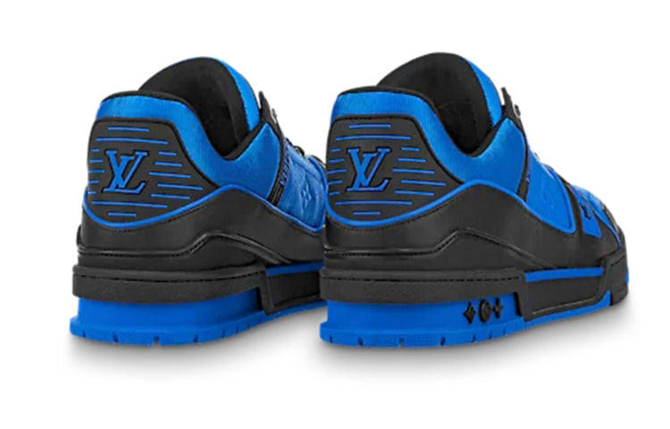 LOUIS VUITTON Trainers 'Blue Monogram with Black' 1A8WF5 #.