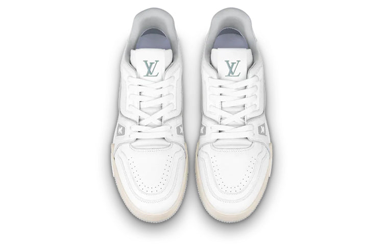 (WMNS) LOUIS VUITTON LV Trainer Sneakers 'White with Transparent' 1A9UP6 #