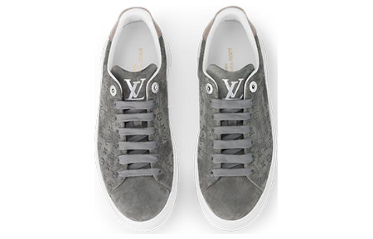 (WMNS) LOUIS VUITTON Time Out Sneakers 'Grey Minimonogram' 1ABR1M #