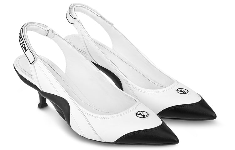 (WMNS) LOUIS VUITTON Archlight 55mm Slingback Pumps 'White' 1ABOQS #