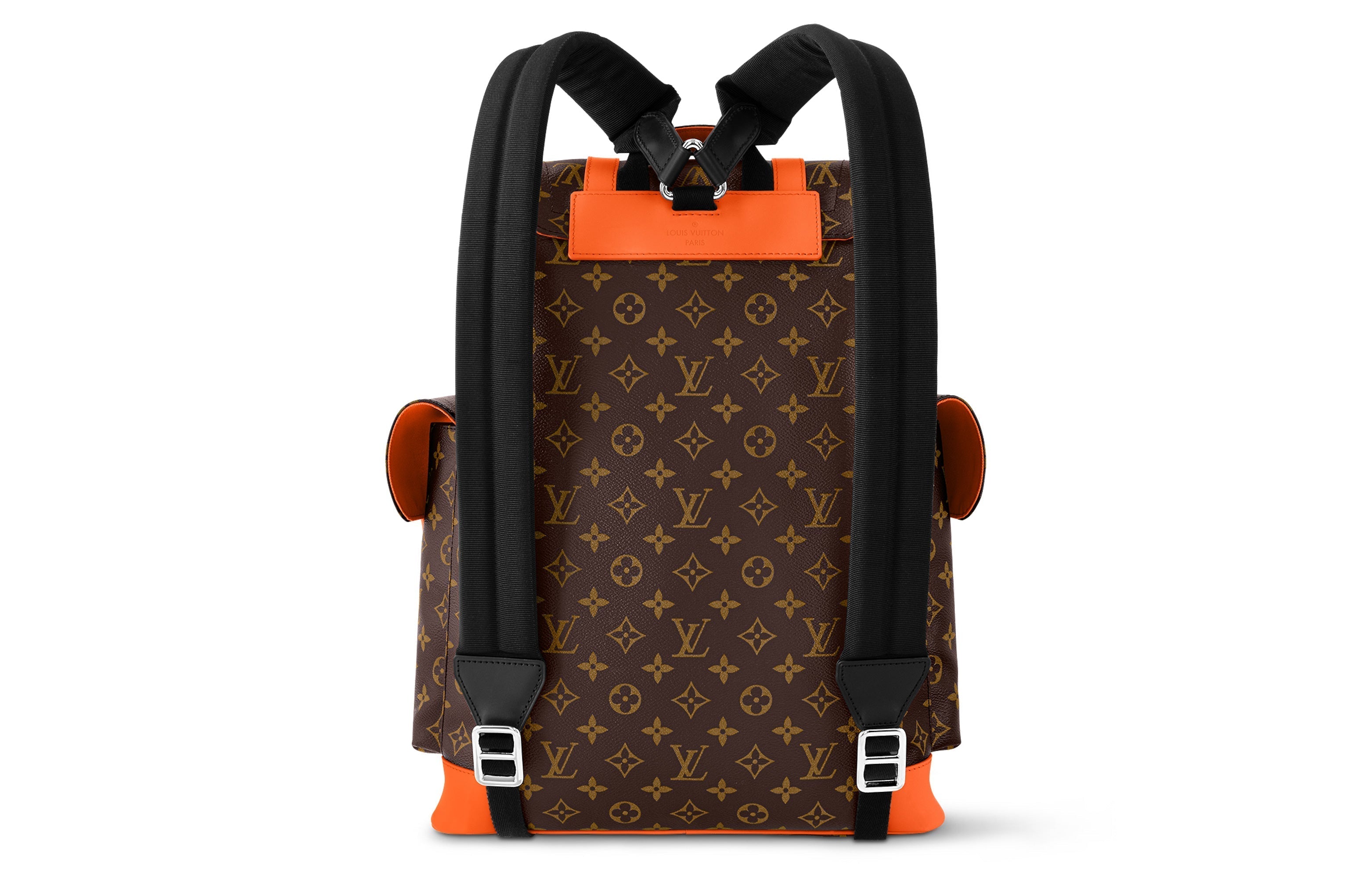 LOUIS VUITTON Christopher MM Monogram Macassar Canvas 'Brown Orange' M46814 #