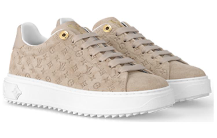 (WMNS) LOUIS VUITTON Time Out Sneakers 'Beige Minimonogram' 1ABR2I #