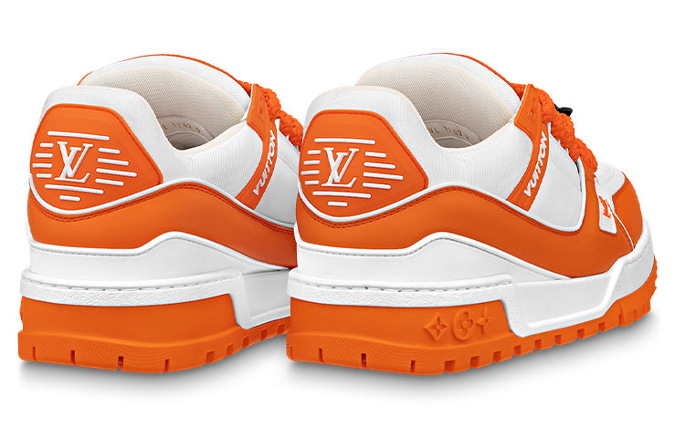 LOUIS VUITTON LV Trainer Maxi Sneakers 'Orange ' 1AB8SZ #