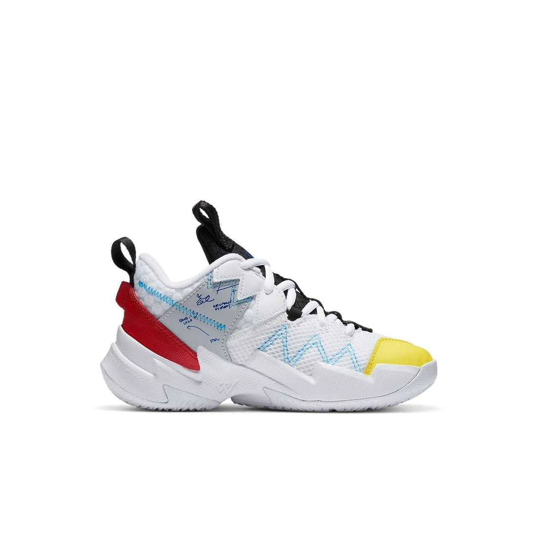(PS) Air Jordan Why Not Zer03 SE 3 'White Yellow Red' CN8108-100 #