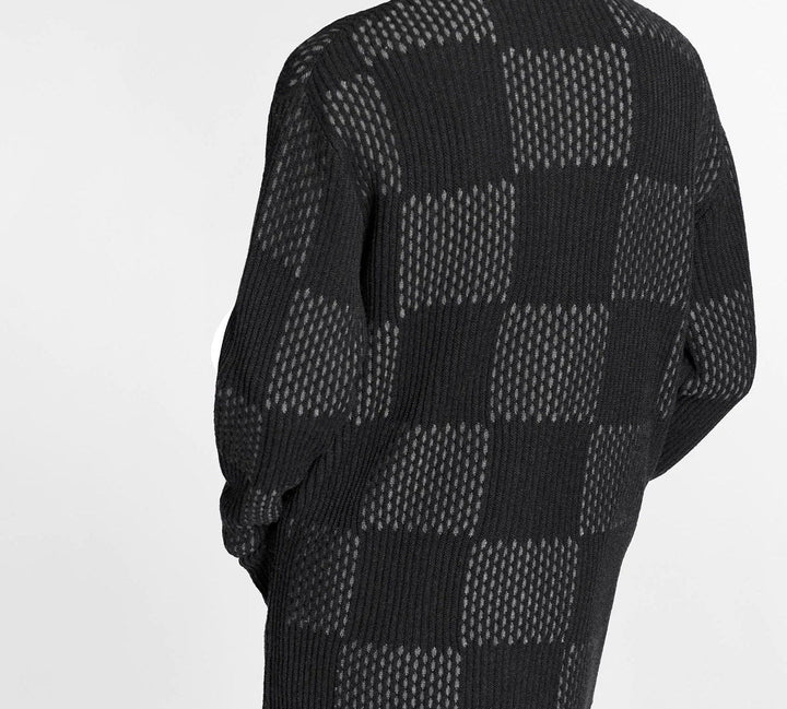 LOUIS VUITTON X Nigo LV2 Series Giant Damier Ribbed Jacket For Unisex