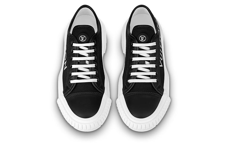 (WMNS) LOUIS VUITTON Squad Sneakers 'Black' 1A9419 #