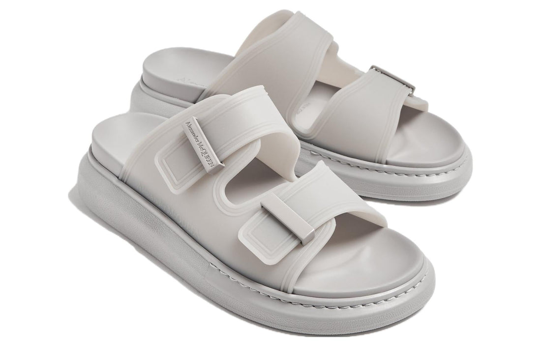 Alexander McQueen Hybrid Sandals 'Ash Grey' 663563W4TM61612 #