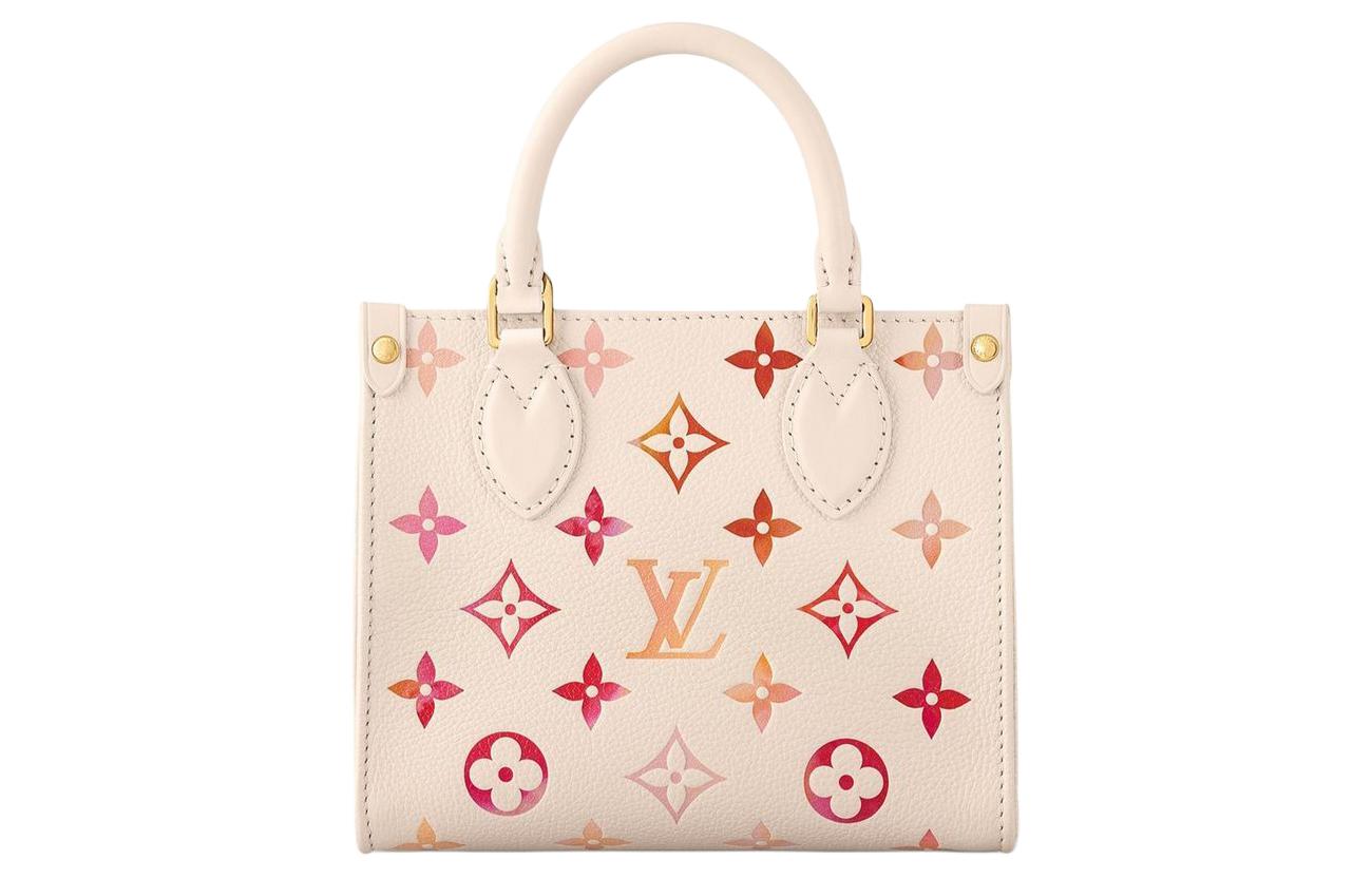 (WMNS) LOUIS VUITTON OnTheGo BB Monogram Empreinte Handbag 'Sunrise Aquarelle' M47115 #