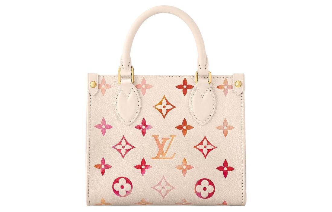 (WMNS) LOUIS VUITTON OnTheGo BB Monogram Empreinte Handbag 'Sunrise Aquarelle' M47115 #