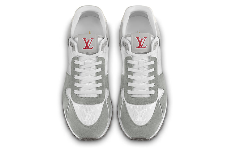 LOUIS VUITTON Run Away Sneakers 'White Grey' 1ABMFN #