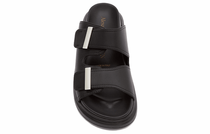 (WMNS) Alexander McQueen Hybrid Slide 'Black' 650784WHXZE1081 #