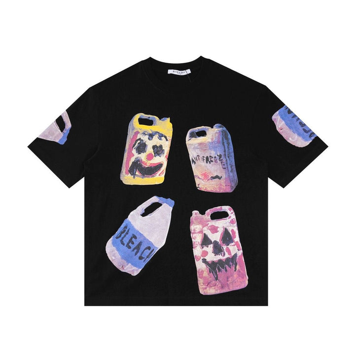 Givenchy Men's X Josh Smith White Printed Cotton T-shirt