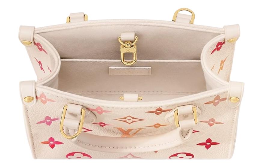 (WMNS) LOUIS VUITTON OnTheGo BB Monogram Empreinte Handbag 'Sunrise Aquarelle' M47115 #
