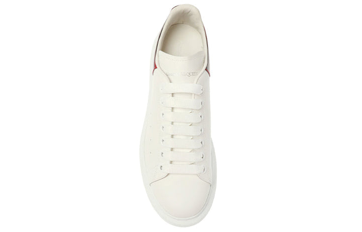 (WMNS) Alexander McQueen Oversized Sneaker 'White Lust Red' 553770WHXMW9676 #