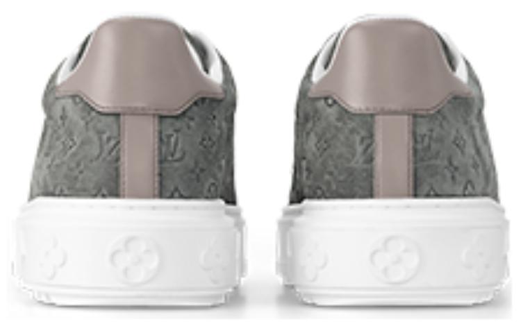 (WMNS) LOUIS VUITTON Time Out Sneakers 'Grey Minimonogram' 1ABR1M #