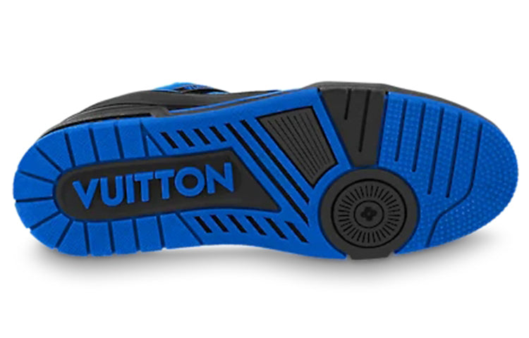 LOUIS VUITTON Trainers 'Blue Monogram with Black' 1A8WF5 #.
