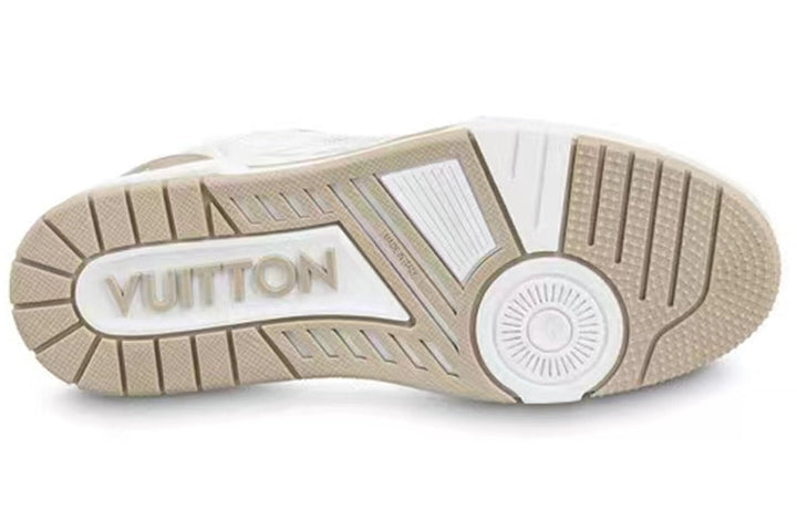 LOUIS VUITTON LV Trainer 'White Beige Velcro' 1A9ZC2 #