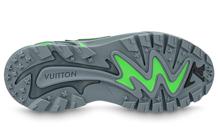 LOUIS VUITTON Runner Tatic Sneakers 'Grey Neon Green' 1ABLZ5 #
