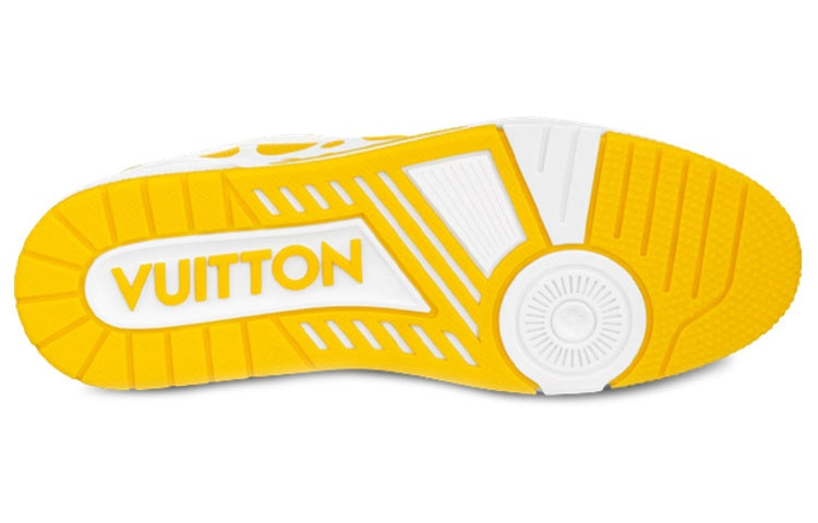 LOUIS VUITTON x YAYOI KUSAMA Sneaker 'White Yellow' 1ABD1U #.
