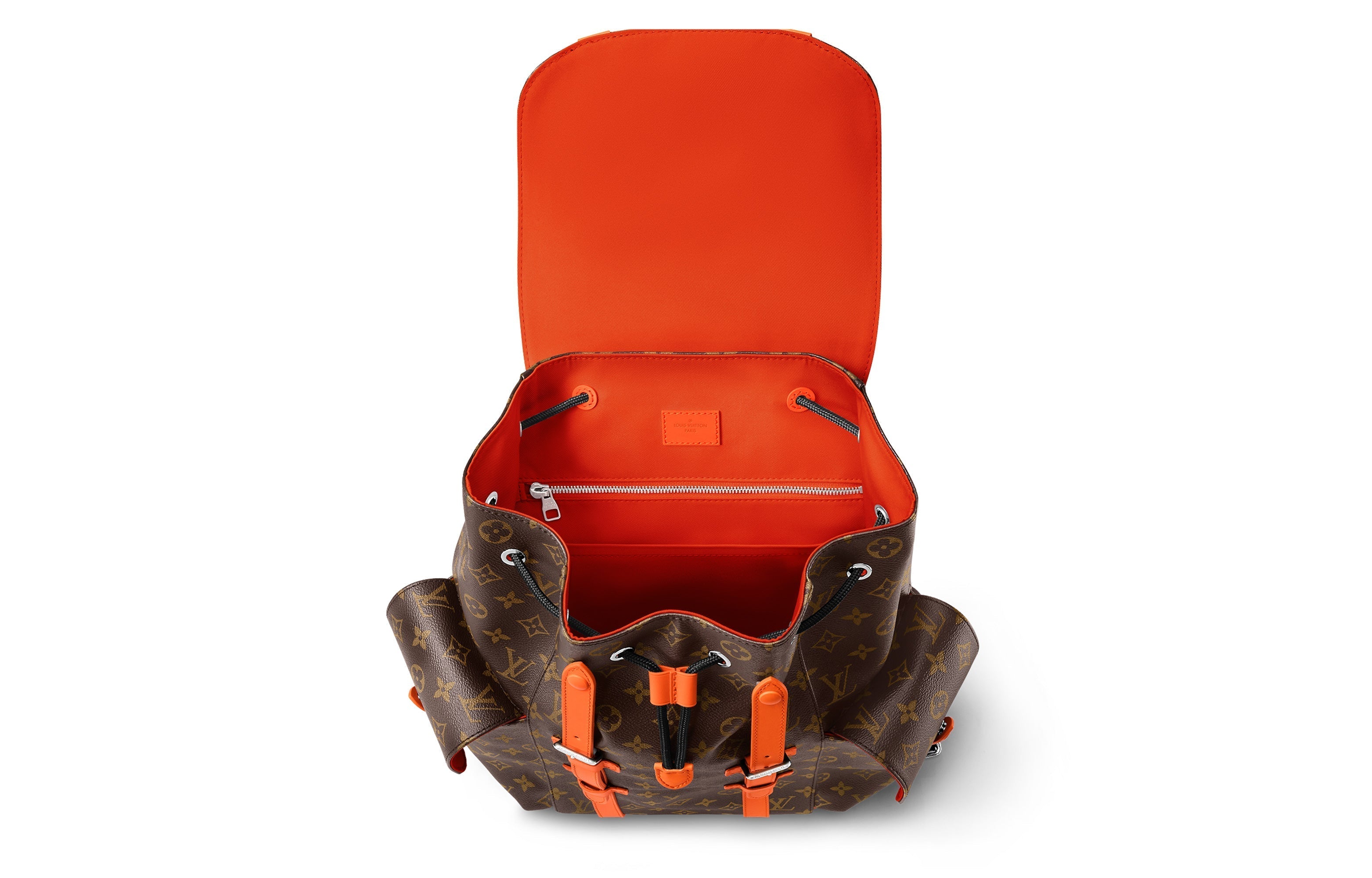 LOUIS VUITTON Christopher MM Monogram Macassar Canvas 'Brown Orange' M46814 #