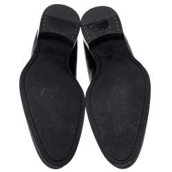 LOUIS VUITTON Haussmann Derby Shoes 'Black' 1A2BHI #