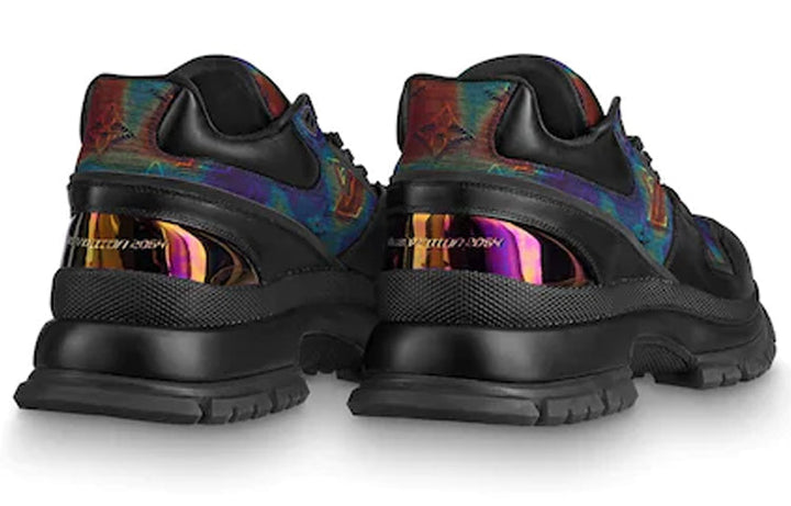 LOUIS VUITTON 2054 Trail Sneakers 'Black Iridescent' 1A7QQZ #