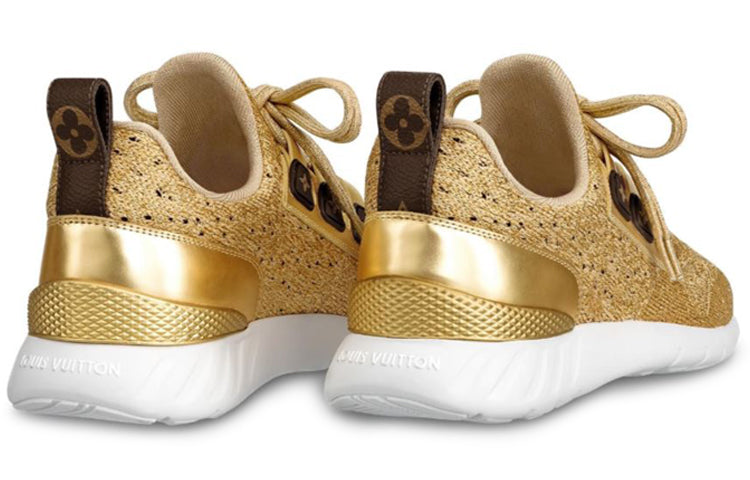 (WMNS) LOUIS VUITTON LV Aftergame Sports Shoes Gold 1A577T #