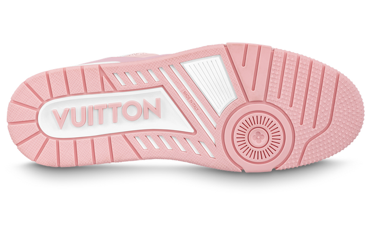 LOUIS VUITTON LV Trainers 'White Pale Pink' 1ABOEE #