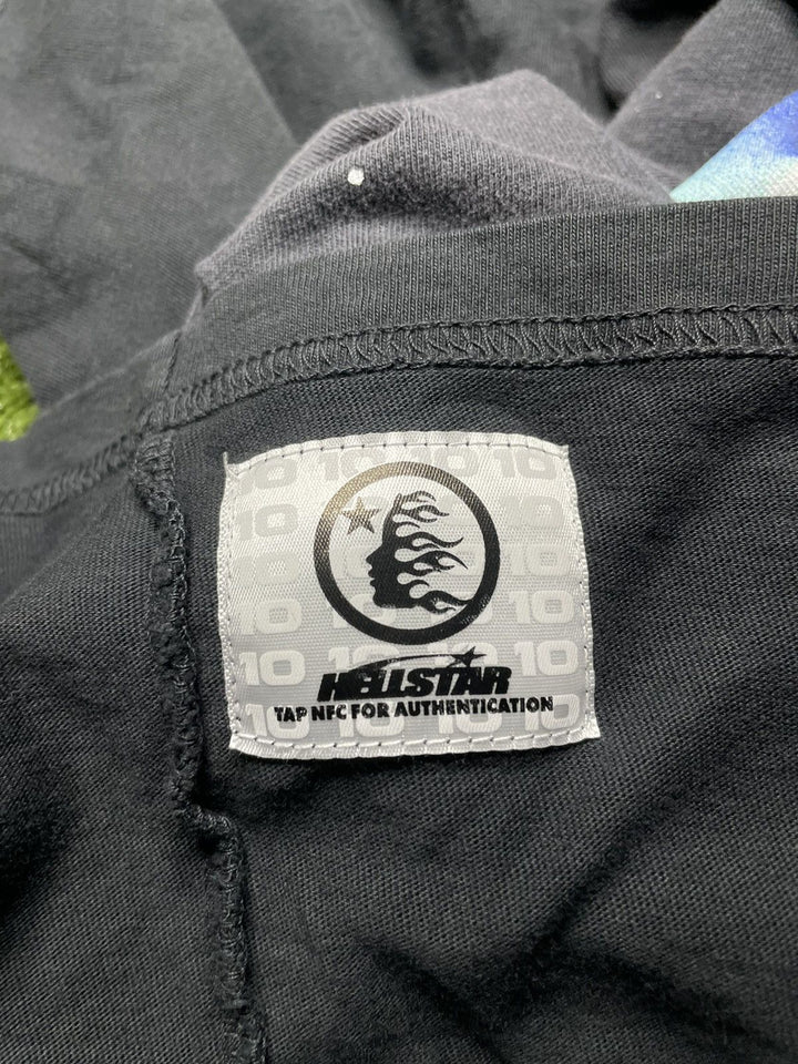 HELLSTAR GOGGLES SS TEE - BLACK/BLUE