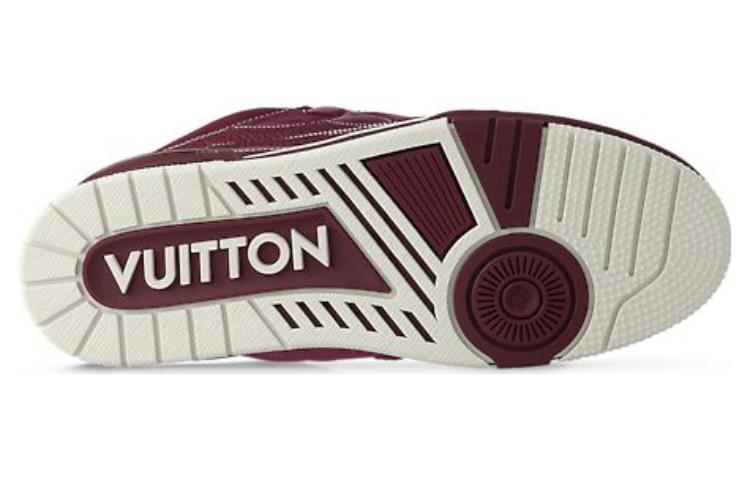 LOUIS VUITTON Skate Sneakers 'Burgundy' 1ABZ6D #
