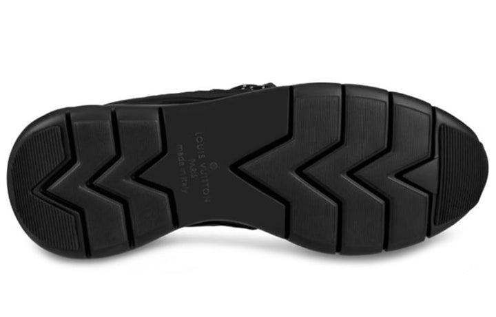 LOUIS VUITTON Fastlane Sneakers 'Black Monogram Denim' 1A5B8O #