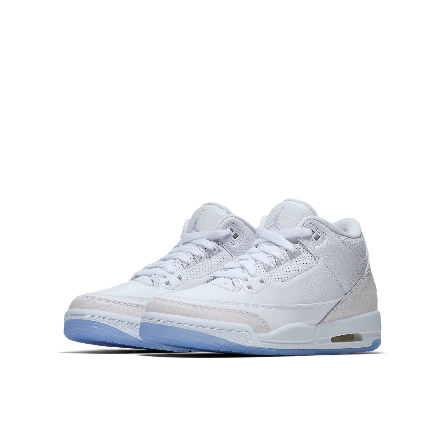 (GS) Air Jordan 3 Retro 'Triple White' 398614-111 #