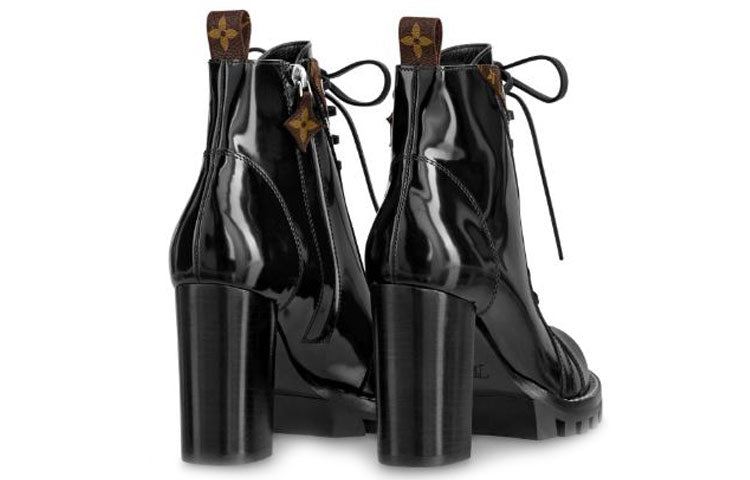LOUIS VUITTON LV Star Trail Ankle Women's Boots 'Black with Conor Monogram'