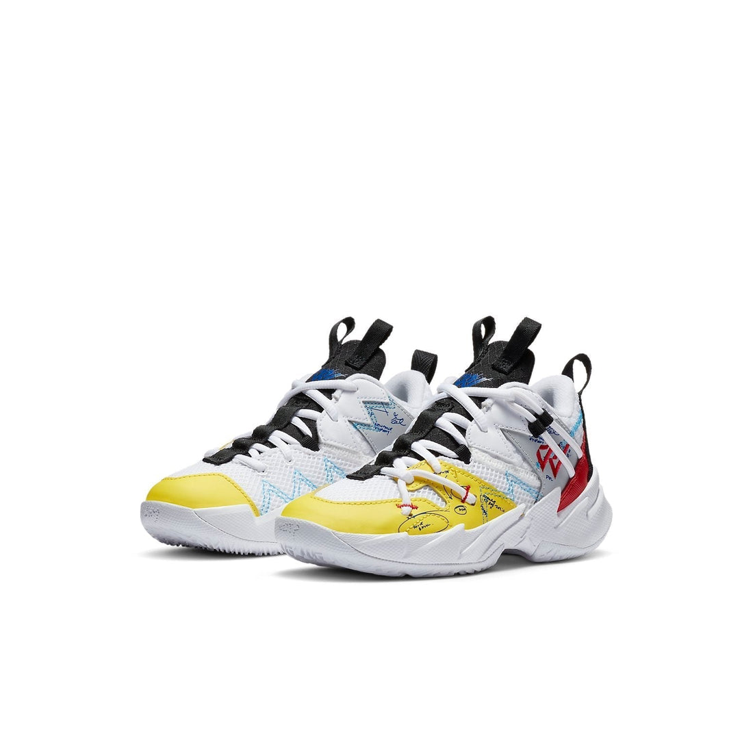 (PS) Air Jordan Why Not Zer03 SE 3 'White Yellow Red' CN8108-100 #