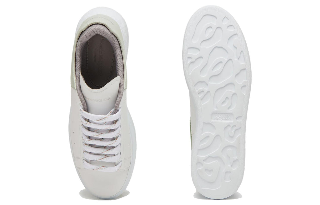 (WMNS) Alexander McQueen Oversized Sneaker 'White Mint Cement' 697103WIE968720 #