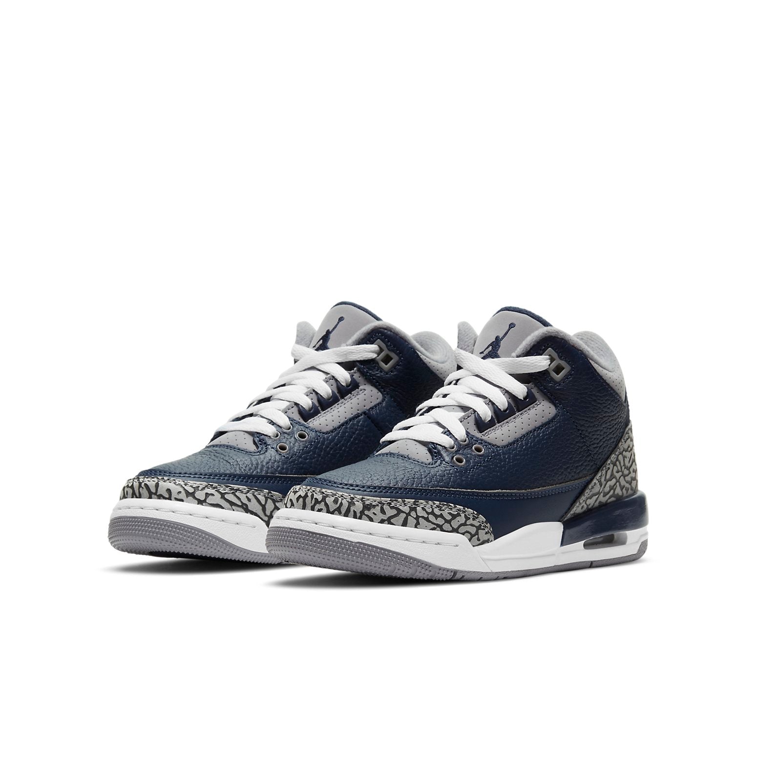 (GS) Air Jordan 3 Retro 'Georgetown' 398614-401 #
